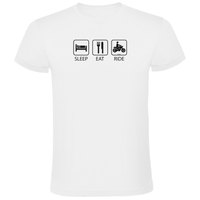 Kruskis Sleep Eat And Ride kurzarm-T-shirt