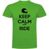 Kruskis Keep Calm And Ride kurzarm-T-shirt