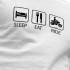 Kruskis Sleep Eat And Ride Short Sleeve T-Shirt