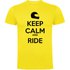Kruskis Keep Calm And Ride lyhythihainen t-paita