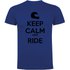 Kruskis Keep Calm And Ride lyhythihainen t-paita
