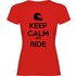 Kruskis Keep Calm And Ride kurzarm-T-shirt